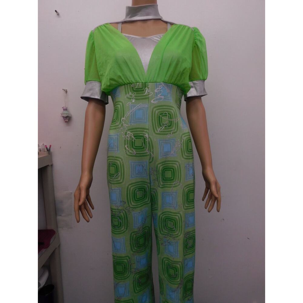 Pre-Owned Costume Unbranded   Medium Adult Lime Green  Jazz
